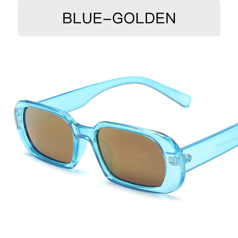 Retro Colorful Small Frame Sunglasses