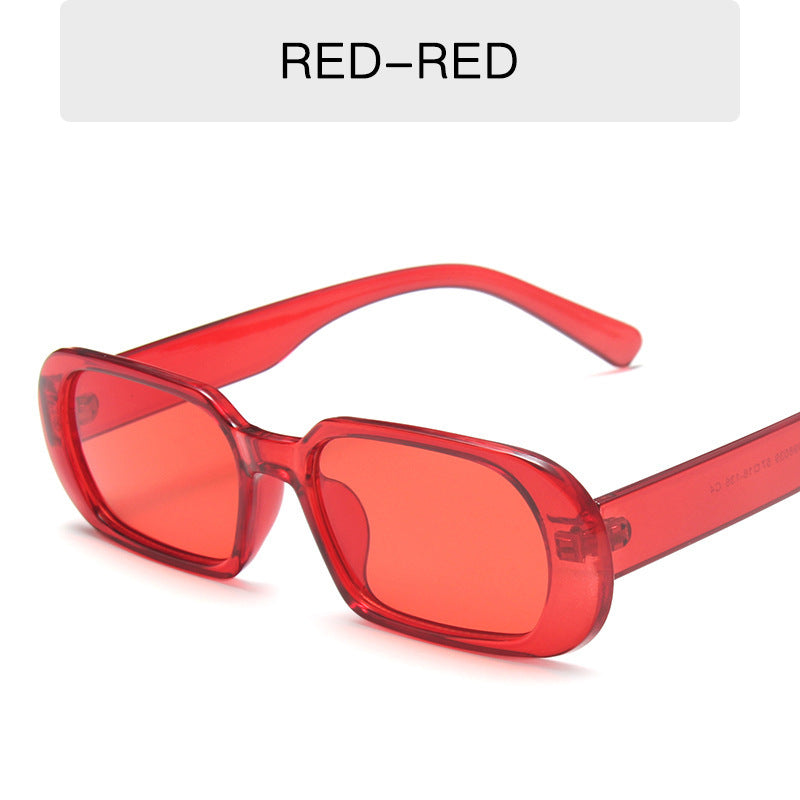 Retro Colorful Small Frame Sunglasses