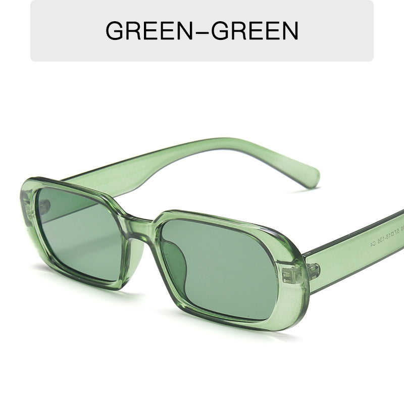 Retro Colorful Small Frame Sunglasses