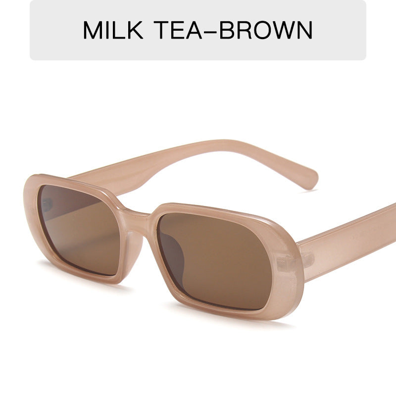 Retro Colorful Small Frame Sunglasses