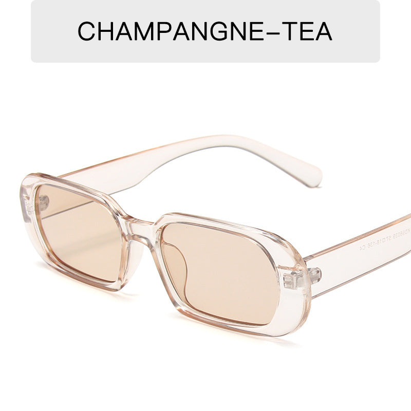 Retro Colorful Small Frame Sunglasses