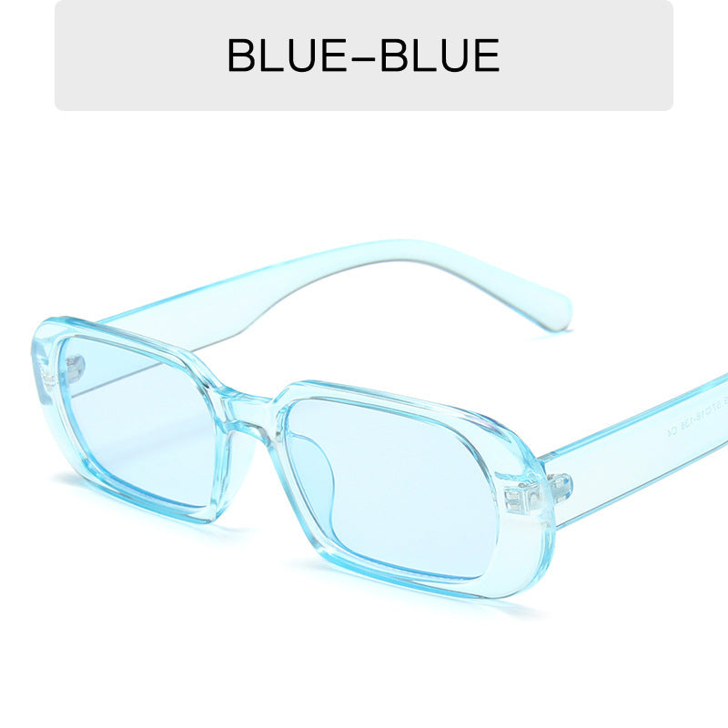 Retro Colorful Small Frame Sunglasses