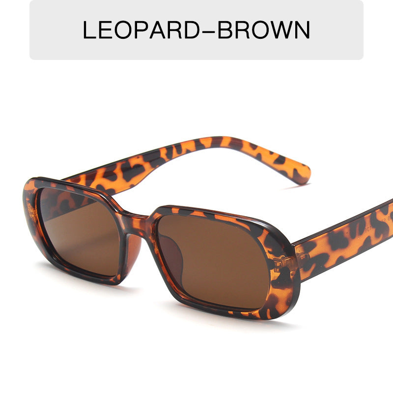 Retro Colorful Small Frame Sunglasses