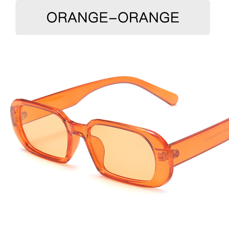 Retro Colorful Small Frame Sunglasses