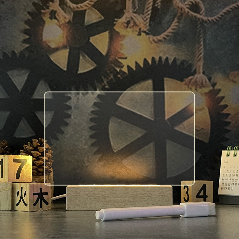 Creative LED Message Night Light