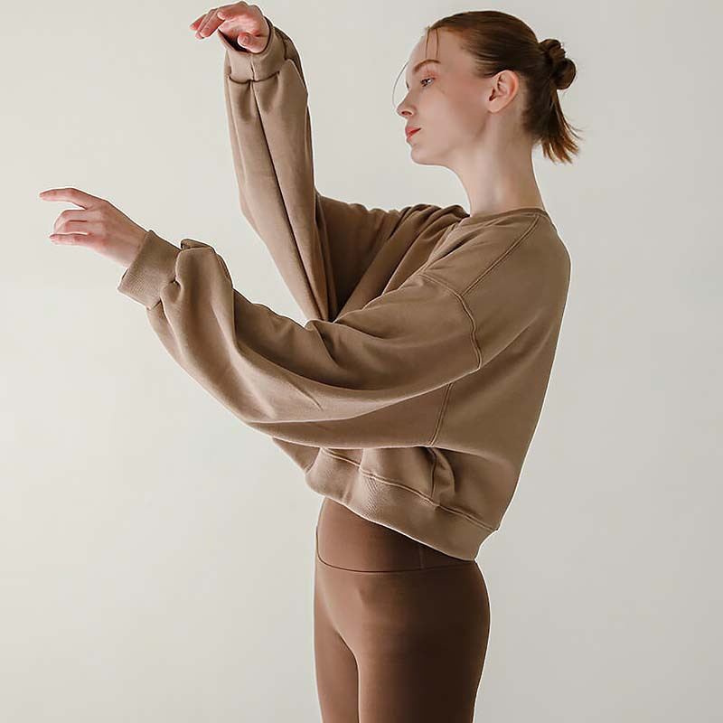 Women's Long Sleeve Round Neck Sweater