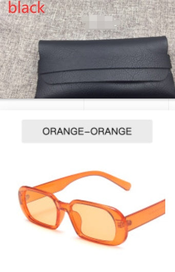 Retro Colorful Small Frame Sunglasses