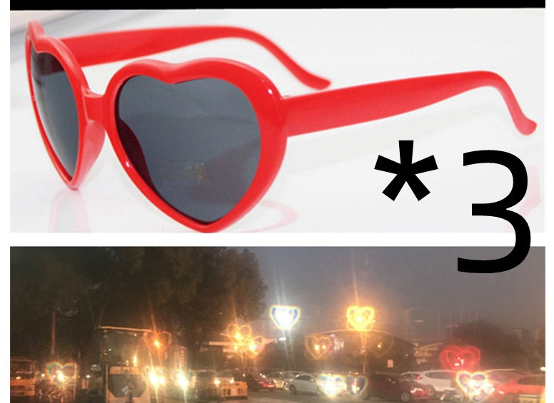 Love Heart Night Light Glasses