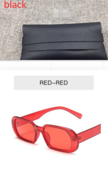 Retro Colorful Small Frame Sunglasses