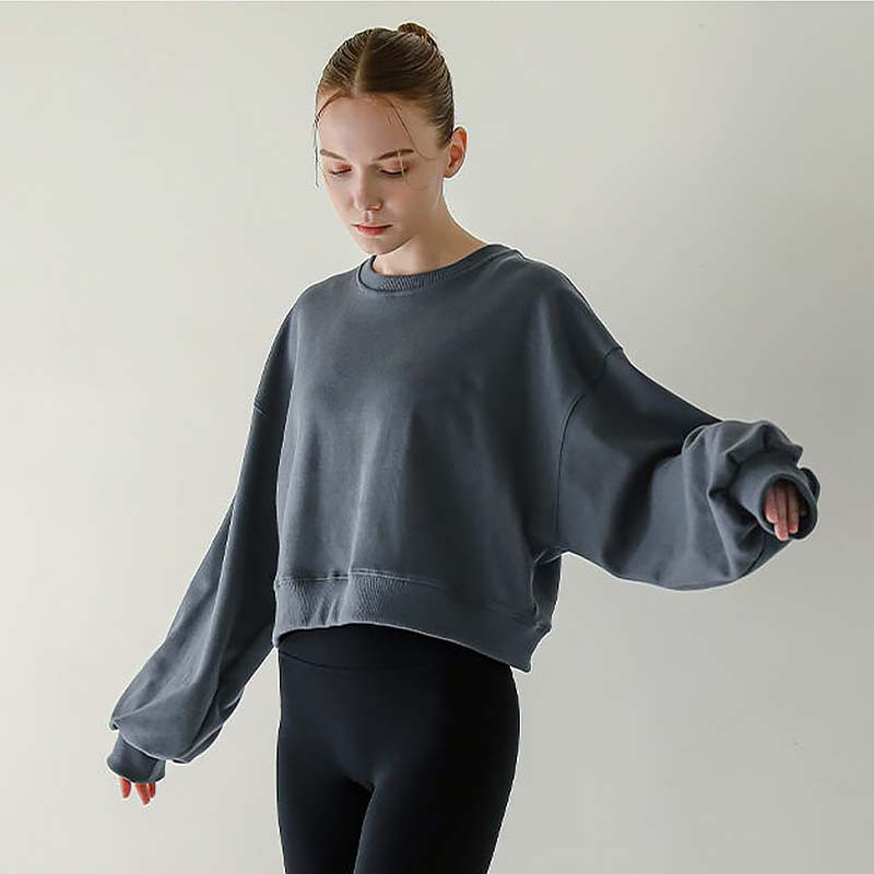 Women's Long Sleeve Round Neck Sweater