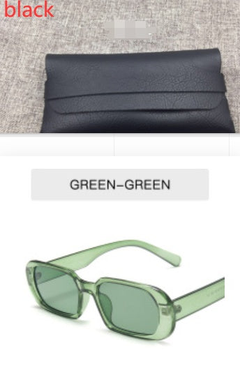 Retro Colorful Small Frame Sunglasses