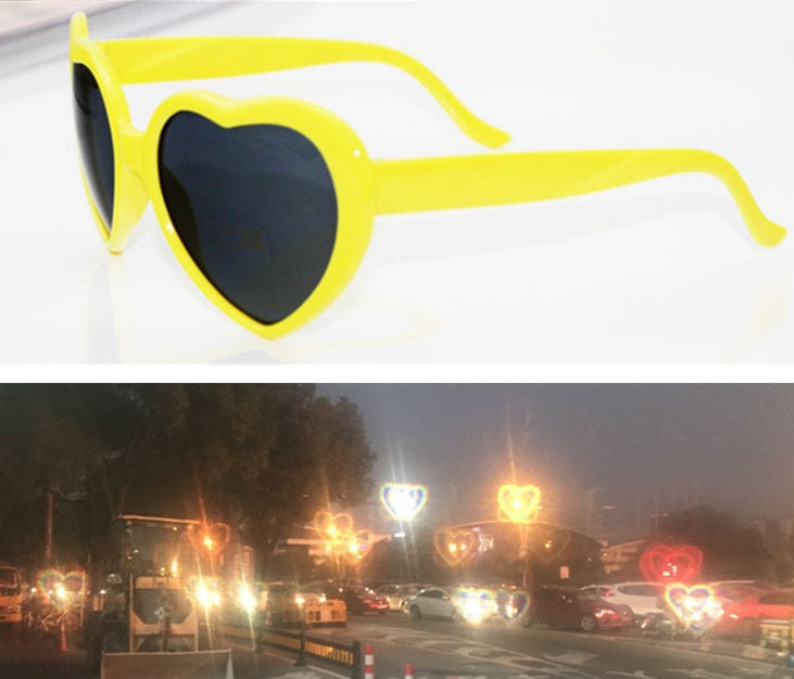 Love Heart Night Light Glasses