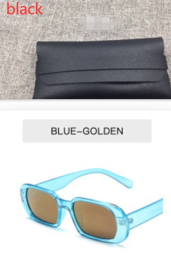 Retro Colorful Small Frame Sunglasses