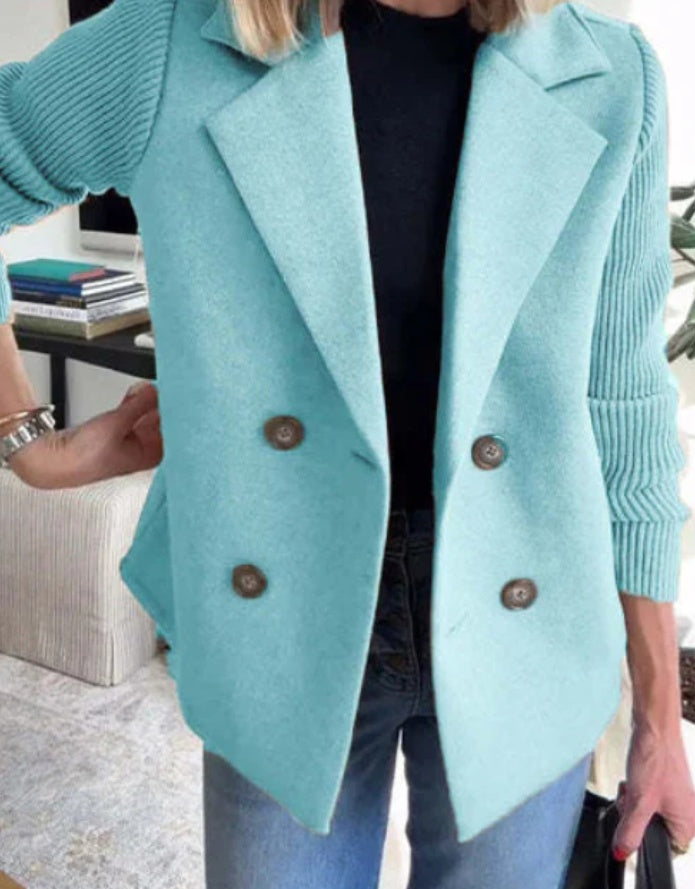 Double Breasted Women's Fashion Coat