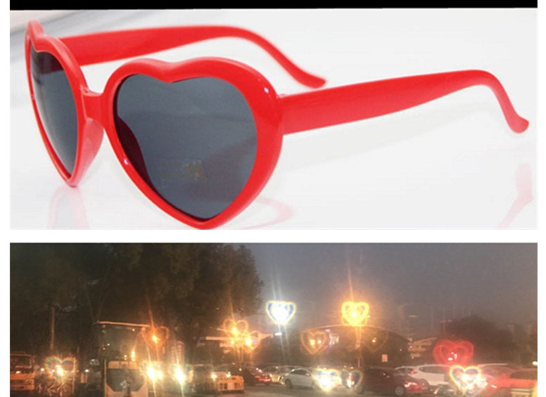 Love Heart Night Light Glasses