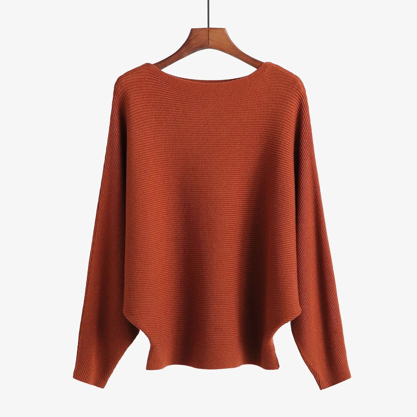 Cozy One-Shoulder Knit Sweater