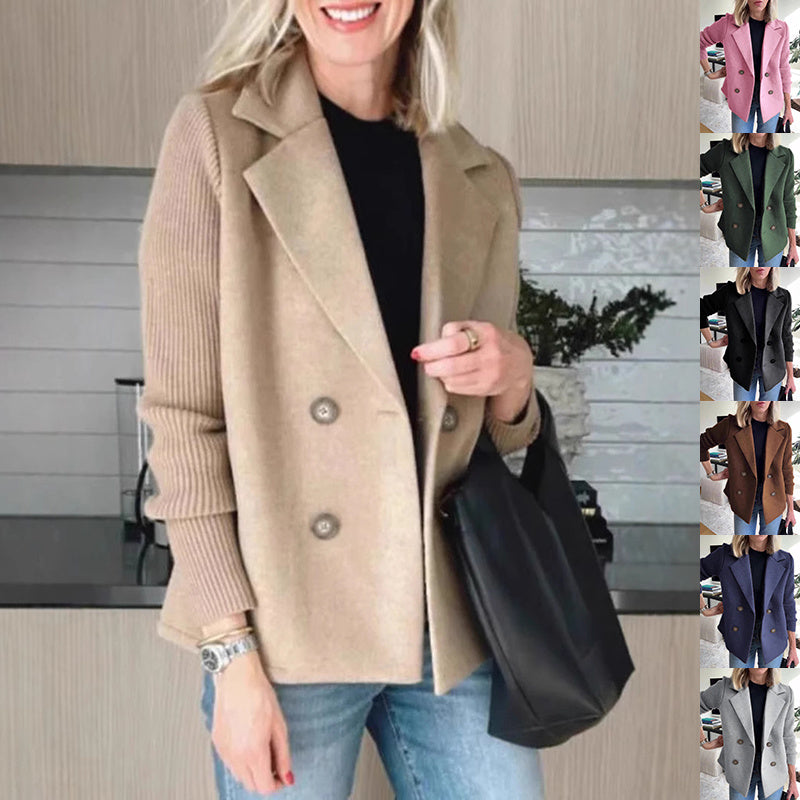 Double Breasted Women's Fashion Coat