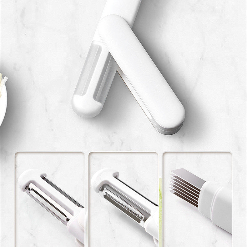 3-in-1 Rotary Paring Knife