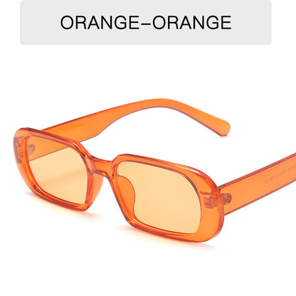 Retro Colorful Small Frame Sunglasses