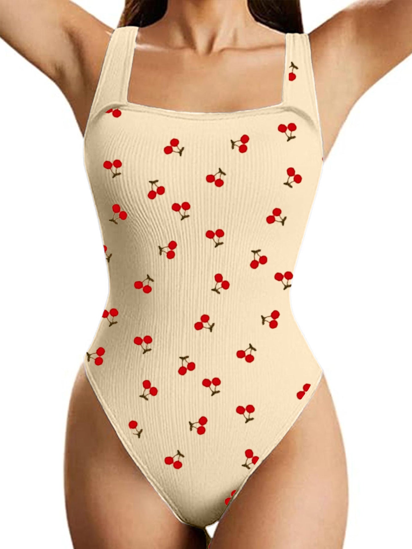 Women's Sleeveless Yoga Bodysuit - One-Piece Sportswear