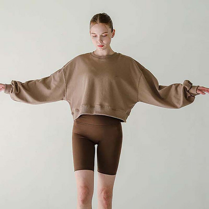 Women's Long Sleeve Round Neck Sweater