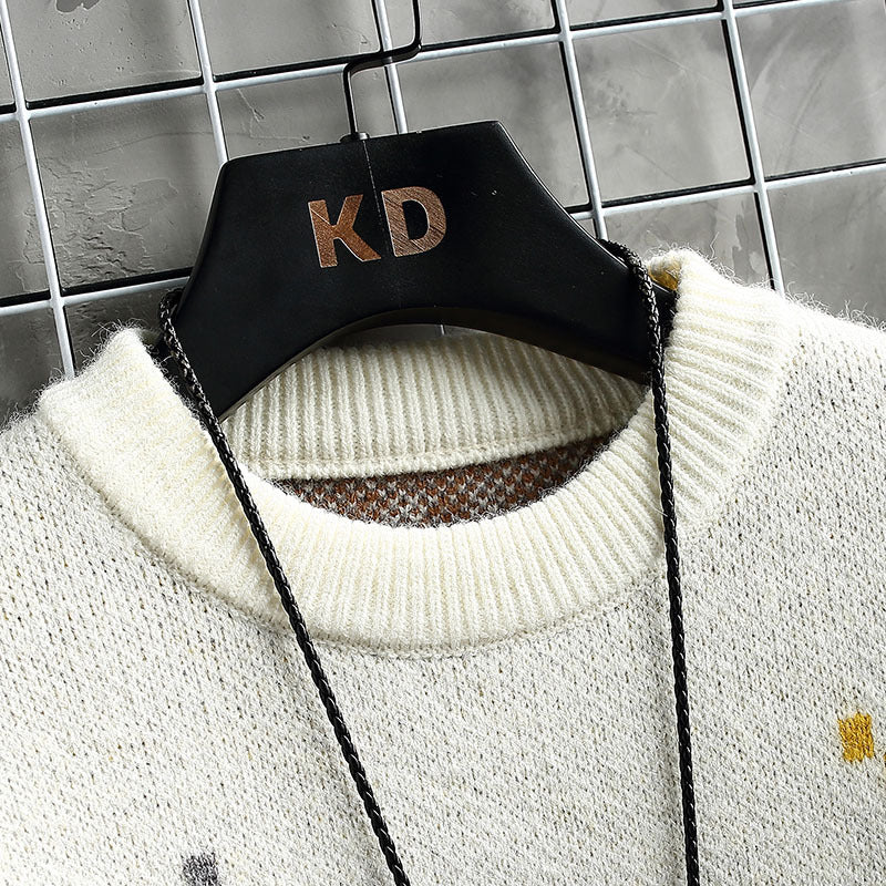 Men's Thick Half Turtleneck Sweater