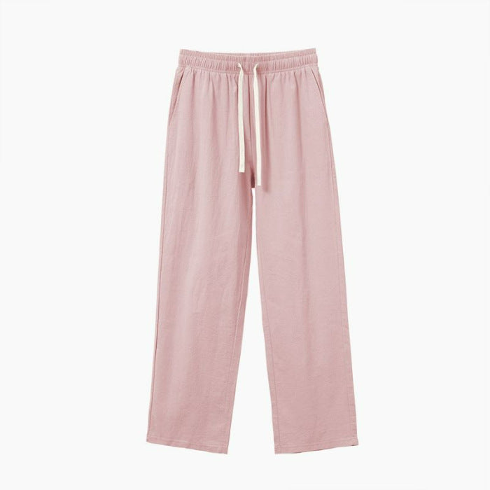 Summer Loose Cotton Linen Pants