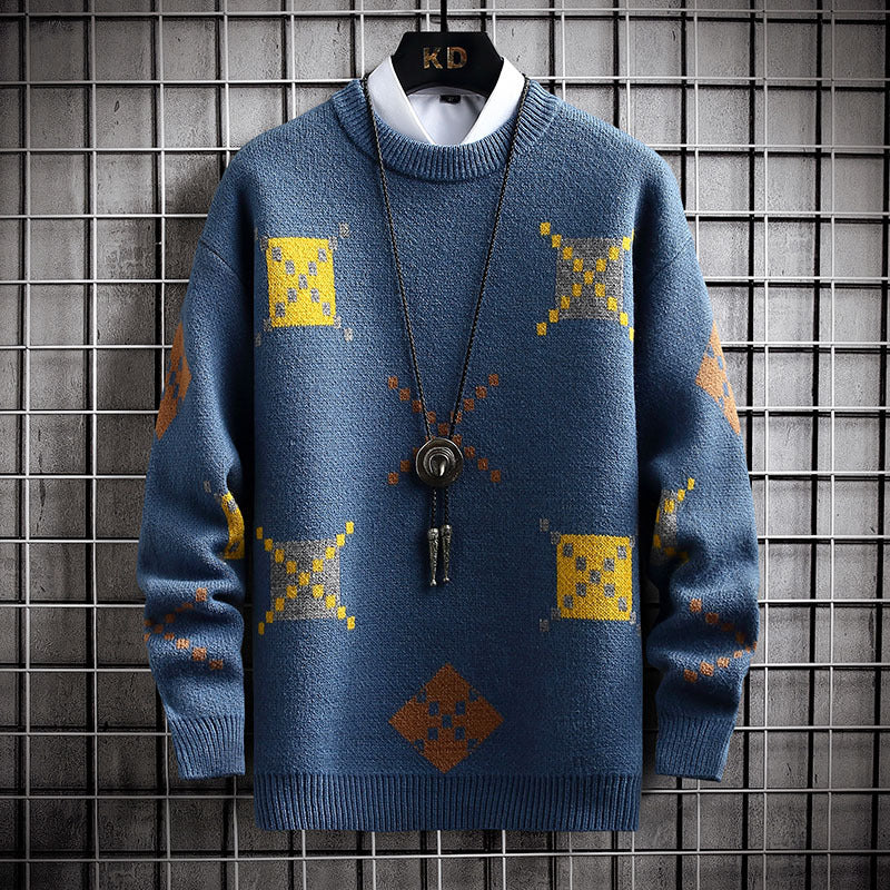 Men's Thick Half Turtleneck Sweater