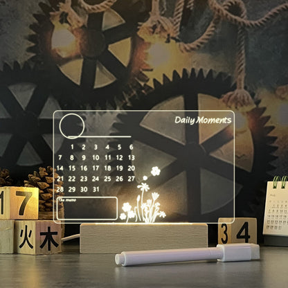 Creative LED Message Night Light