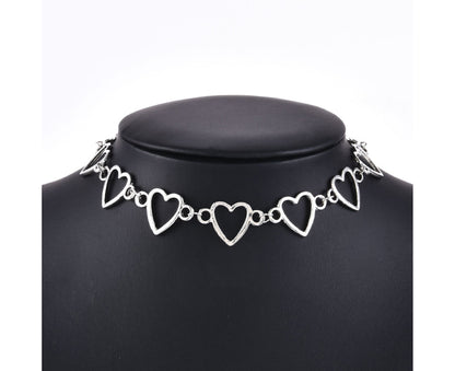 Hollow Choker Chain Necklace