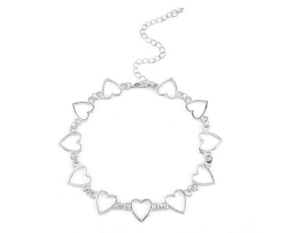 Hollow Choker Chain Necklace