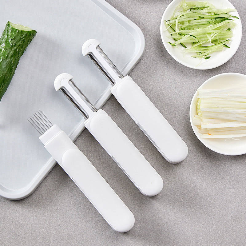 3-in-1 Rotary Paring Knife