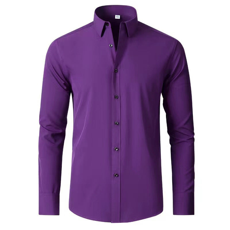 Elastic Non-Iron Men's Shirt
