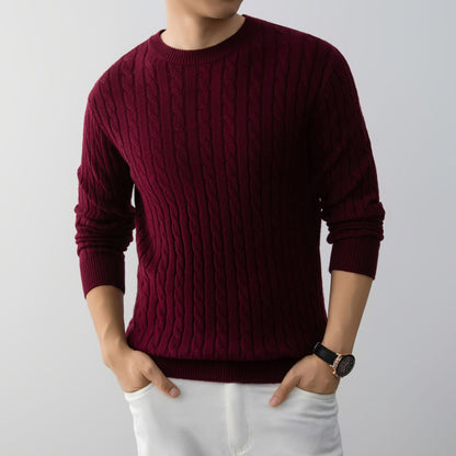 ST. MORITZ Cable Sweater