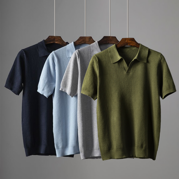 Casual Short Sleeve Polo Shirt