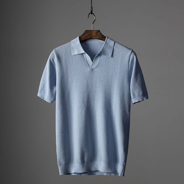 Casual Short Sleeve Polo Shirt