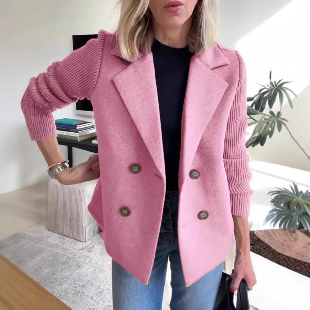 Double Breasted Women's Fashion Coat