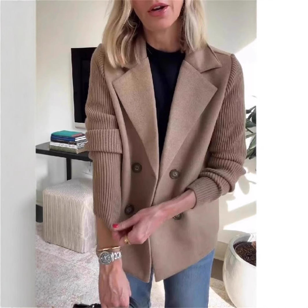 Double Breasted Women's Fashion Coat