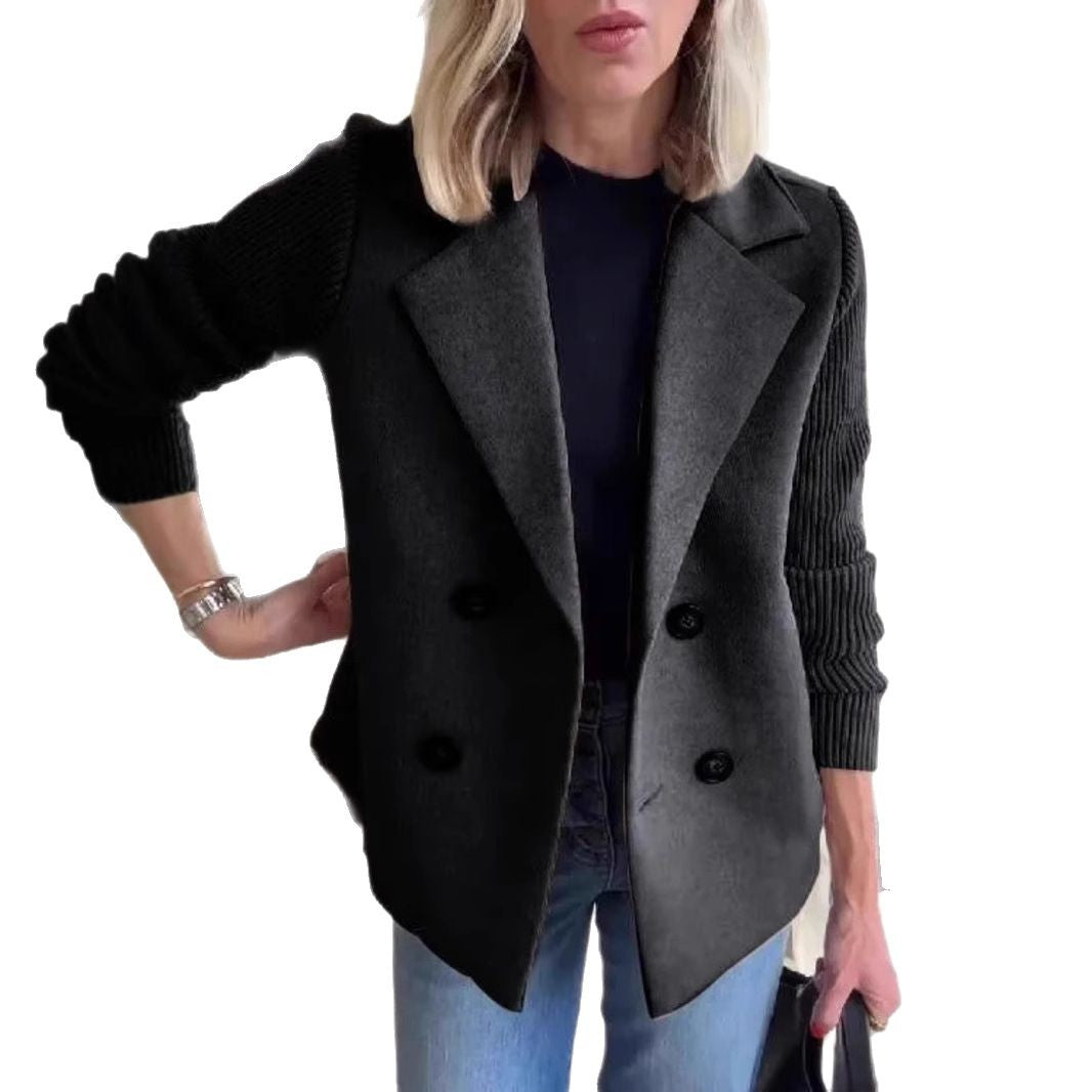 Double Breasted Women's Fashion Coat