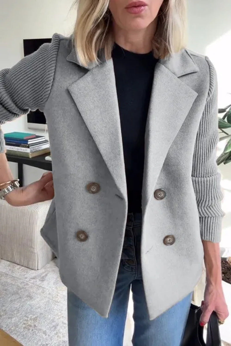 Double Breasted Women's Fashion Coat