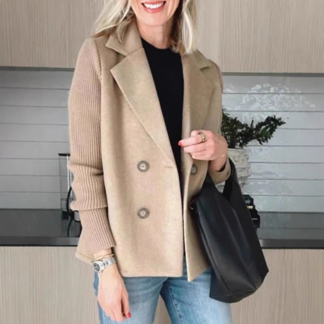 Double Breasted Women's Fashion Coat