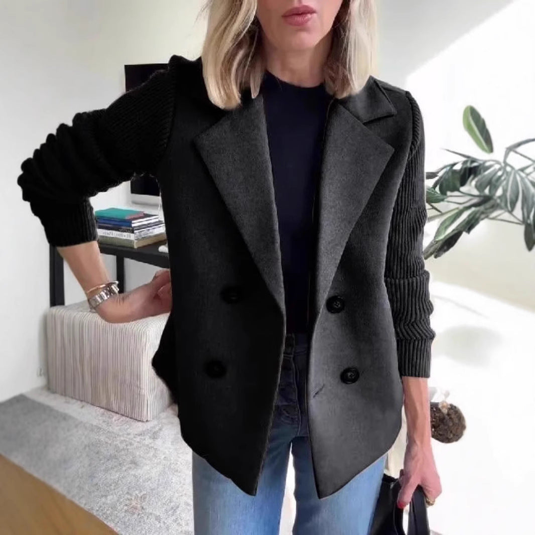 Double Breasted Women's Fashion Coat