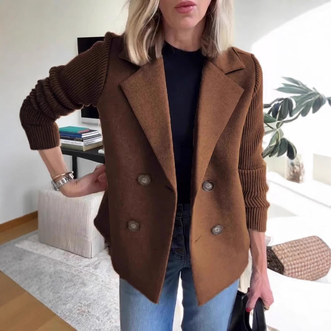 Double Breasted Women's Fashion Coat