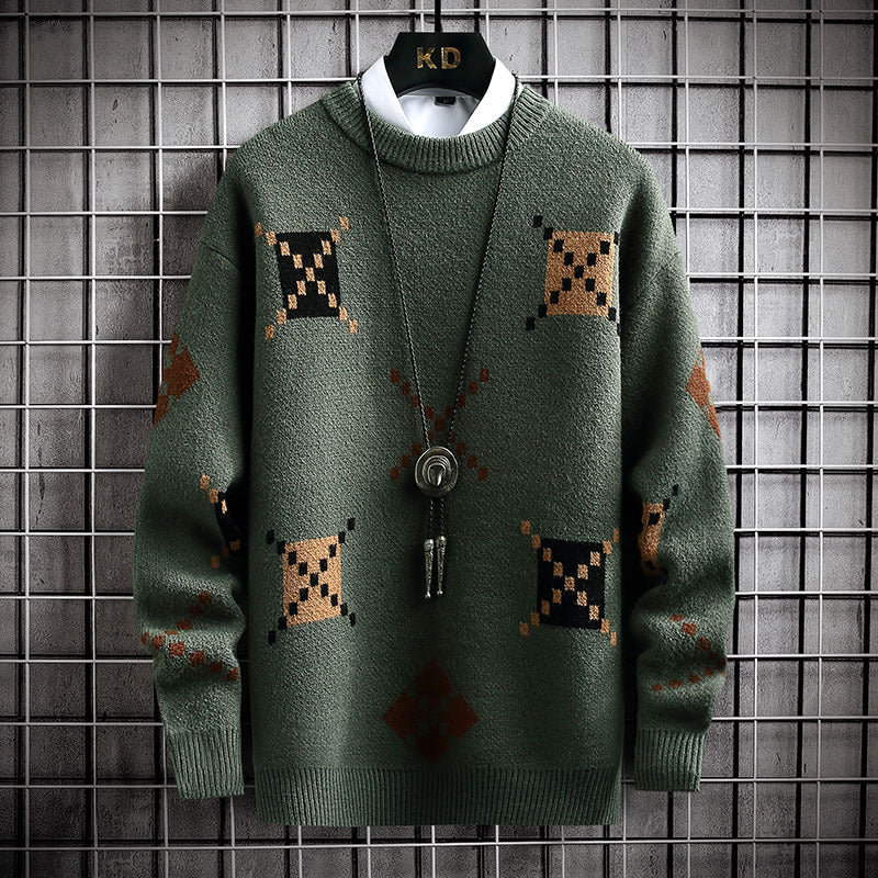 Men's Thick Half Turtleneck Sweater