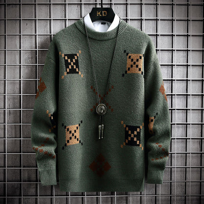 Men's Thick Half Turtleneck Sweater