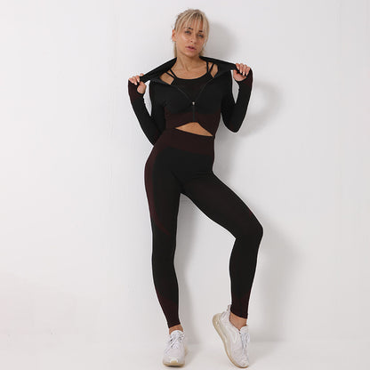 3PCS Seamless Yoga Set