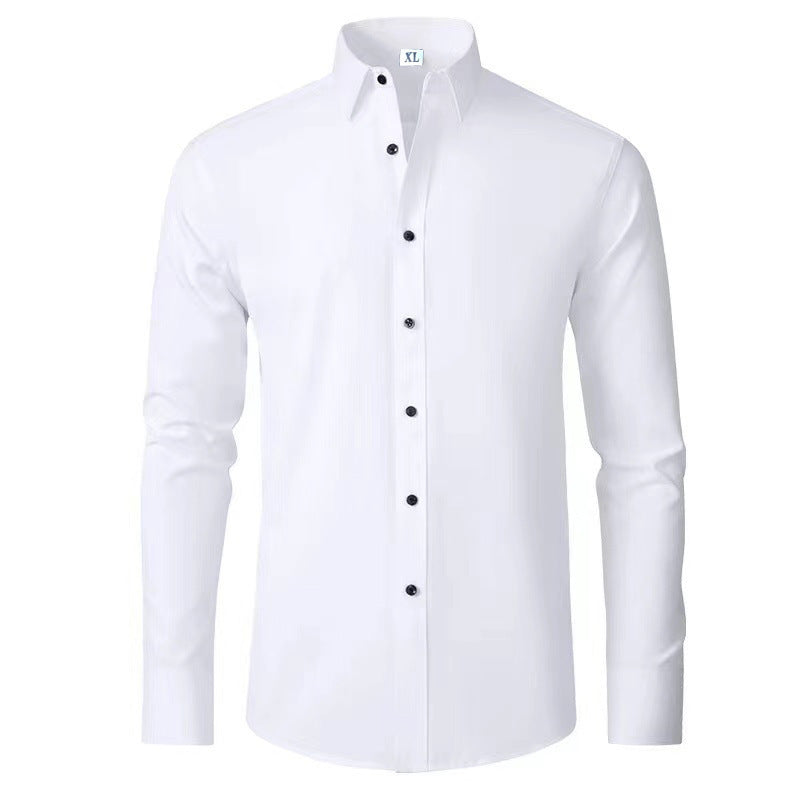 Elastic Non-Iron Men's Shirt