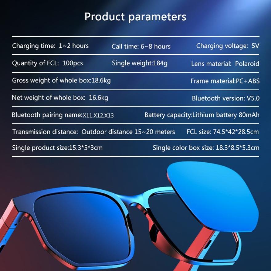 Smart Bluetooth Sport Glasses