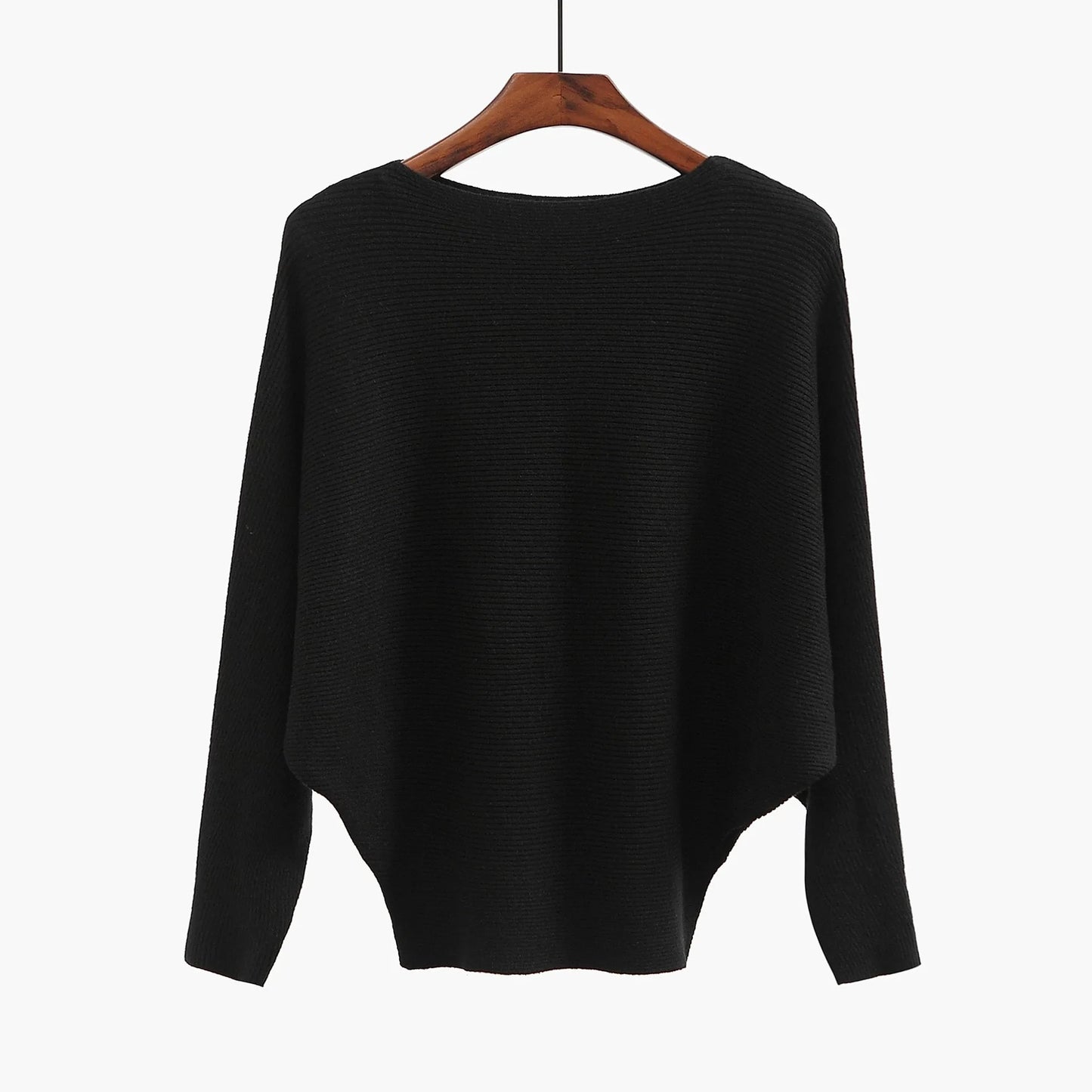 Cozy One-Shoulder Knit Sweater