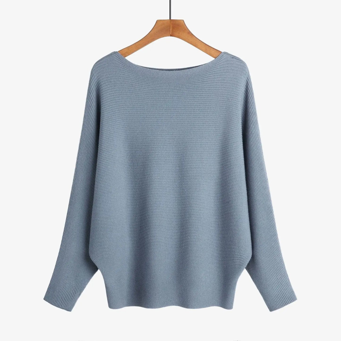 Cozy One-Shoulder Knit Sweater